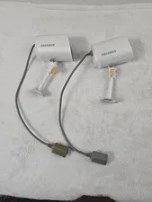 Lot of 2 Samsung SEB-1005R Bullet Surveillance Camera W/cables..' Untested '