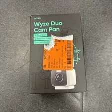 Wyze Duo Cam Pan Dual Pan Tilt Color Night Vision Camera NEW Sealed