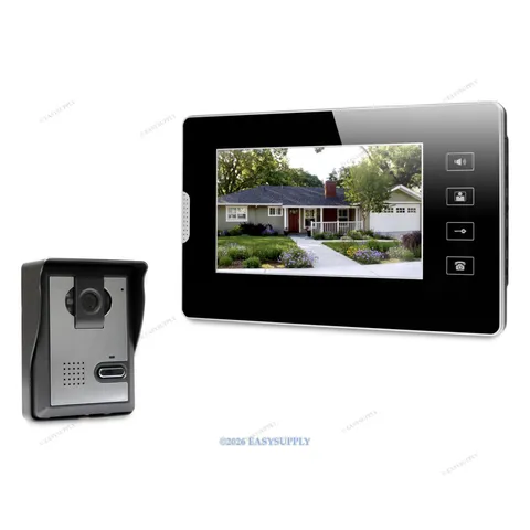 7inch Video Door Entry Security Intercom with Touch Panel Monitor for Apartment