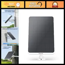 12W Solar Panel for Wireless Battery Outdoor Security Camera - Eco-Friendly Powe