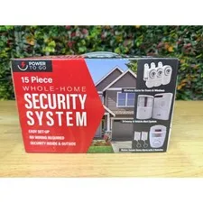 Power To Go 15 Piece Whole Home Security System Wireless Driveway Motion Alarm