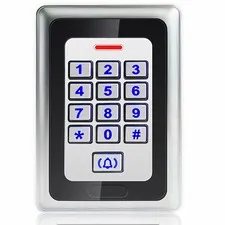 Security Access Control Keypad RFID Door Metal Stand-Alone 2000 Users Silver