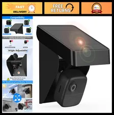 Solar Panel for Blink Outdoor Cameras - IP67 Weatherproof, 3300mAh Battery, Adju