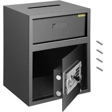 VEVOR 1.7 cu. ft. Carbon Steel Electronic Code Lock Safe w/ Deposit Slot