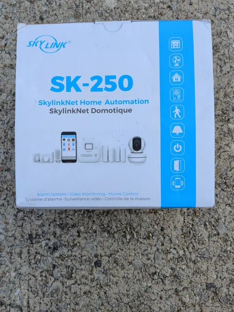 SkyLink Wireless Alarm, Camera Deluxe Security System - Echo Alexa Please Read