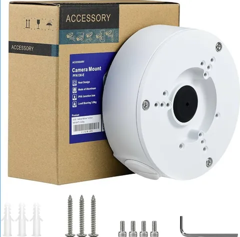 PFA130E Security Camera Junction Box Wall Ceiling Mount IP66 Waterproof