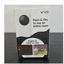 Wyze Cam Pan v2 1080p Wi-Fi Indoor Camera Color Night Vision Pan-Tilt Alexa
