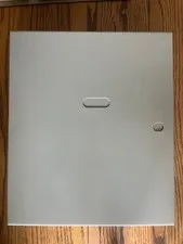 Ademco alarm system box, 2 keypads ,charger, and 6 glass break , parts only