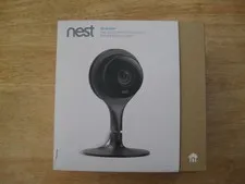 Google Nest NC1102ES Cam Indoor Security Camera 1st Gen - Black - New Open Box