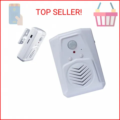 PIR Motion Sensor Activated Sound Player Speaker with USB Cable, Download Your o