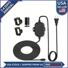 20ft USB-C Weatherproof Power Cable for Ring Outdoor Cam Plus Spotlight Cam Pro