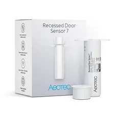 Zwave Door Sensor Aeotec Recessed Door Sensor 7, Z-Wave Plus Enabled Smart Do...