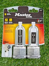 **NEW**  Master Lock M1XTLJ 2 Pack Keyed Alike 2 1/2" Shackle (P67234)