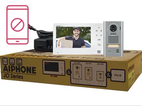 Aiphone JOS-1V Box Set with Master Station an Power Supply