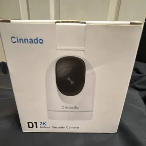 Cinnado D1 2K Indoor IP Security Camera, Wi-Fi Wireless, White, Google Assistant