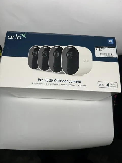 Arlo Pro 5S 2K Spotlight Camera Wireless Home Security Camera with Spotlight