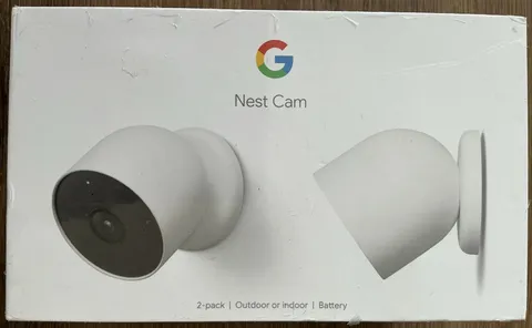 Google Nest Cam GA01894-US camera - White (GA01894US). NEW FACTORY SEALED