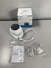 Uniview Tech IPC3634SB-ADZK-I0 4MP Outdoor Network Turret Security Camera White