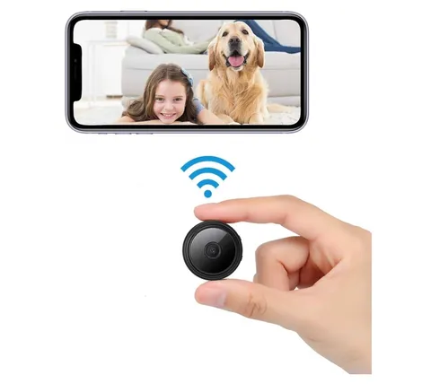 A9 Mini WiFi Security Camera 1080P HD Night Vision Motion Detection USB 32GB