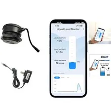 Remote Ultrasonic Tank Monitor with WiFi & Full/Low Level Alerts -  Safe