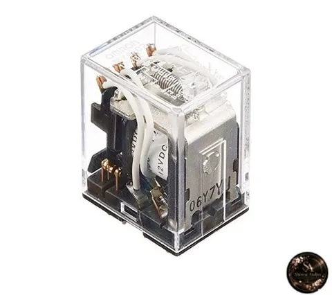 OMRON Mini Power Relay Standard Type 4-Pole Single Contact Printed Circuit Board