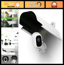 Outdoor Security Camera Sun Shade Cover - Fits Blink, Arlo, Wyze, Nest, Ring - A
