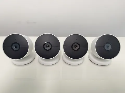 Google G3AL9 Nest Cam 1080p Indoor/Outdoor Security Camera - 4 Pack