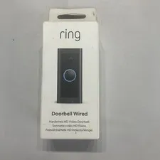 Ring 8VRAGZ-0EU0 Outdoor Wired Video Doorbell Open Box