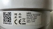 Reolink RLC-420-5MP  PoE Wired IP Dome Camera Night Vision + 100' Cat5 Cable