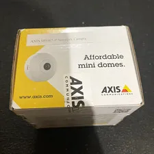(2) AXIS M3067-P Mini Dome IP/Network Wired Camera, (M3067-P) New in Box.
