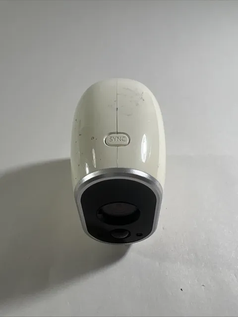 NETGEAR Arlo VMC3030 Wireless Indoor/Outdoor Security Camera NO Batteries