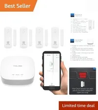 LoRa Smart Door Sensor Starter Kit: - 1/4 Mile Open-Air Range, Door Left-Open...