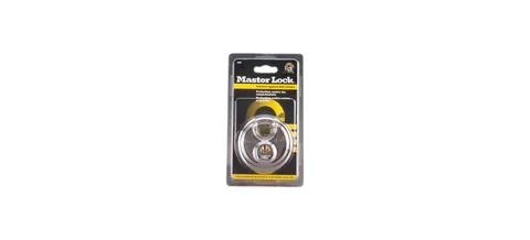 Master Lock 40KADPF0370 Carded Padlock Discus Shrouded 2-3/4"