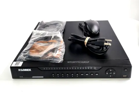 Lorex 16-Channel NVR 1080p HD Network Video Recorder LNR416S Black