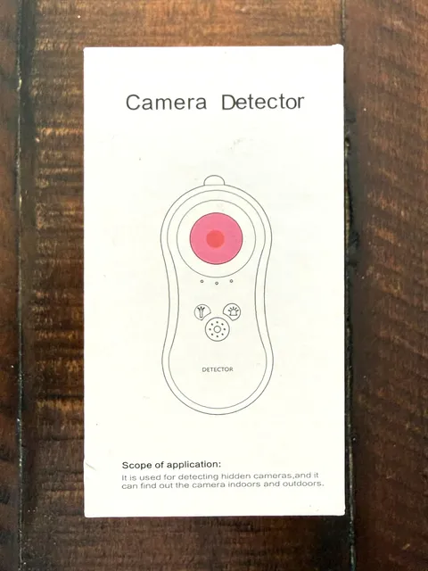Camera Detector Hidden Cameras Indoors Outdoors GD-01 Rechargeable
