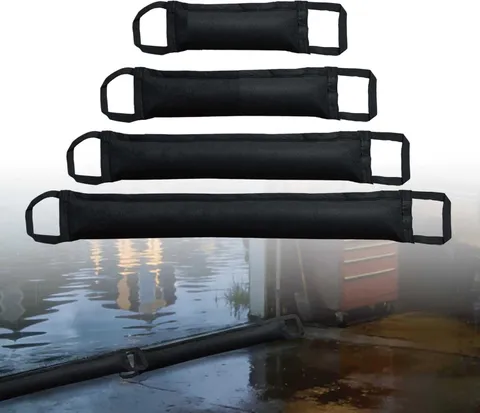 Water Activated Flood Barriers - Sandless Sand Bags with Handles, 3/4/6/8Ft Size