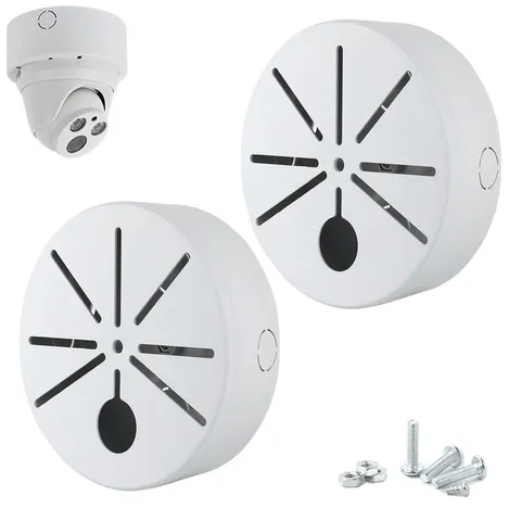 2 Pack Camera Junction Box,Universal Bullet Security Camera Mount Box, Bracke...