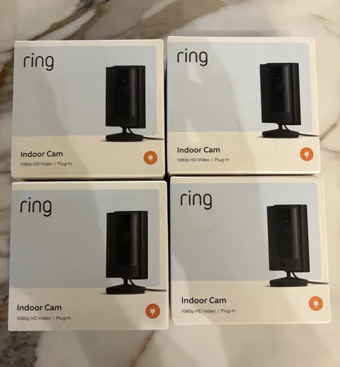 Ring Indoor Cam 1080p Wi‑Fi Wired Plug-In Indoor Camera, Alexa, Black (4)