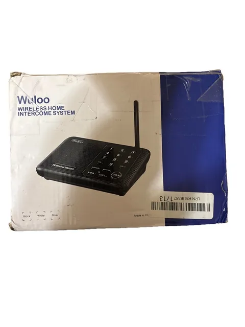 Wuloo Wireless 1 Mile Range Home Intercom System W666
