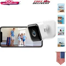 2K Indoor Security Camera with 2-Way Audio and Night Vision - Hassle-Free Setup