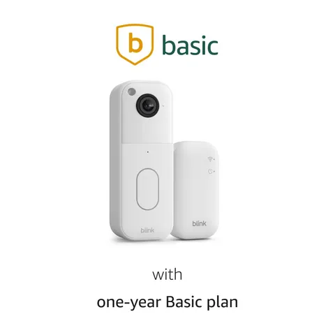 Video Doorbell with 1-Year Basic Plan – Head-To-Toe HD View, Two-Year Battery Li