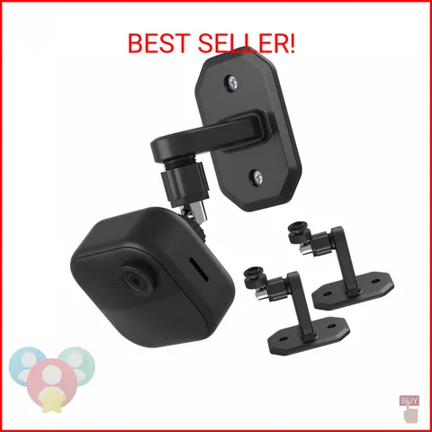 2Pack Adhesive Wall Mount Adjustable Security Wall Mount Bracket for Blink Outdo