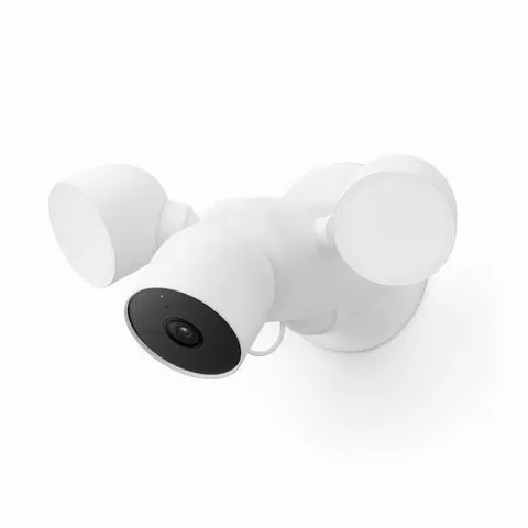 Google Nest Cam with Floodlight - Outdoor Camera - Floodlight Security Camera,