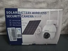 Rebluum RB-3PT1 Solar/Battery Wireless Wi-Fi PTZ 2-Way Audio 2MP White