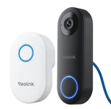 D340P 2K+ 5MP POE VIDEO DOORBELL CAMERA WITH CHIME. 180 DIAGONAL VIEW. NIGHT VIS