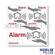 Honeywell Alarm Window Stickers 3 pieces Burglar/Intruder systems HS3WS2S