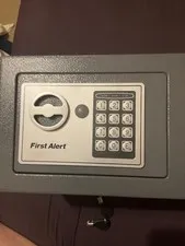 First Alert Safe With 2 Keys and Combination Locking