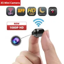 Mini Camara Vigilancia WiFi USB Alimentado Grabadora de Video para Bebe Mascota