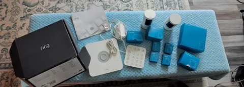 Ring Alarm Security System Bundle 2 Stick Up Cams Keypad 4 Sensors Motion