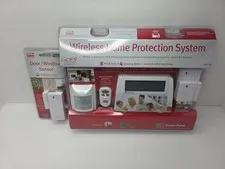 Sabre Wireless Home Protection System WP-100 Series Security w/ Extra Sensor NEW